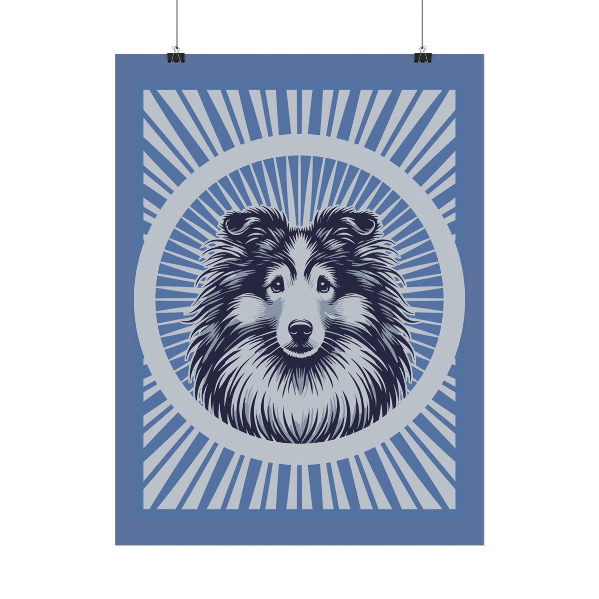 Shetland Sheepdog Art Print — view 8