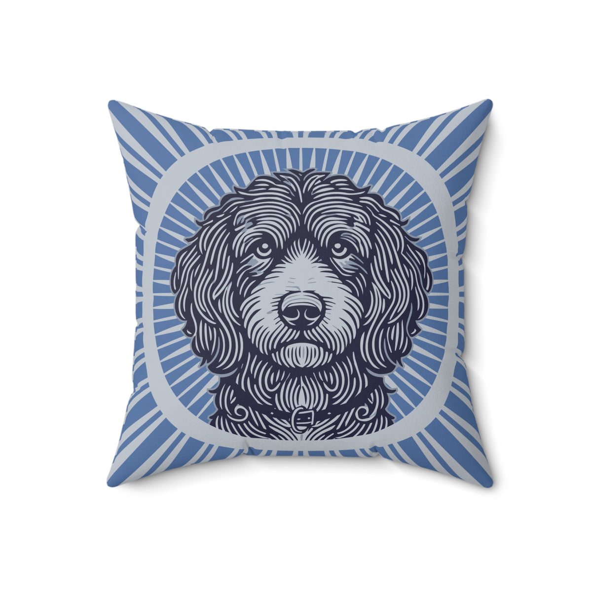 Aussiedoodle Pillow — 18" × 18"