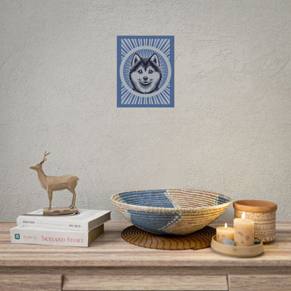 Pomsky Art Print