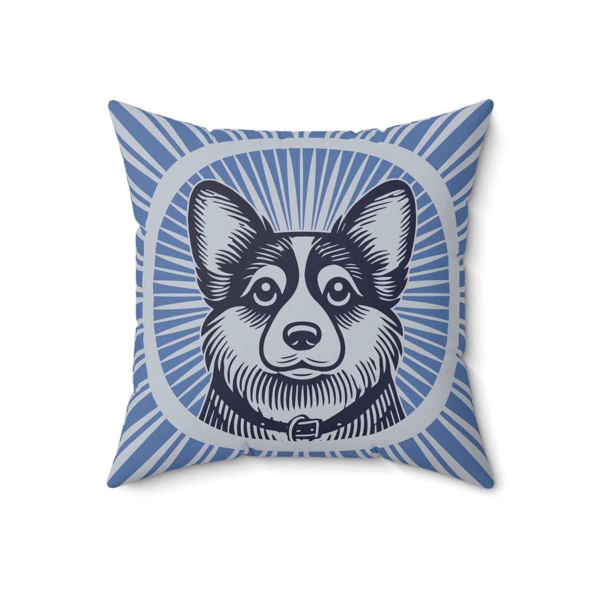 Corgipoo Pillow — 18" × 18"