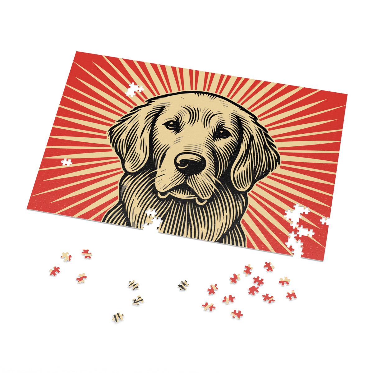 Golden Retriever Jigsaw Puzzle — view 4