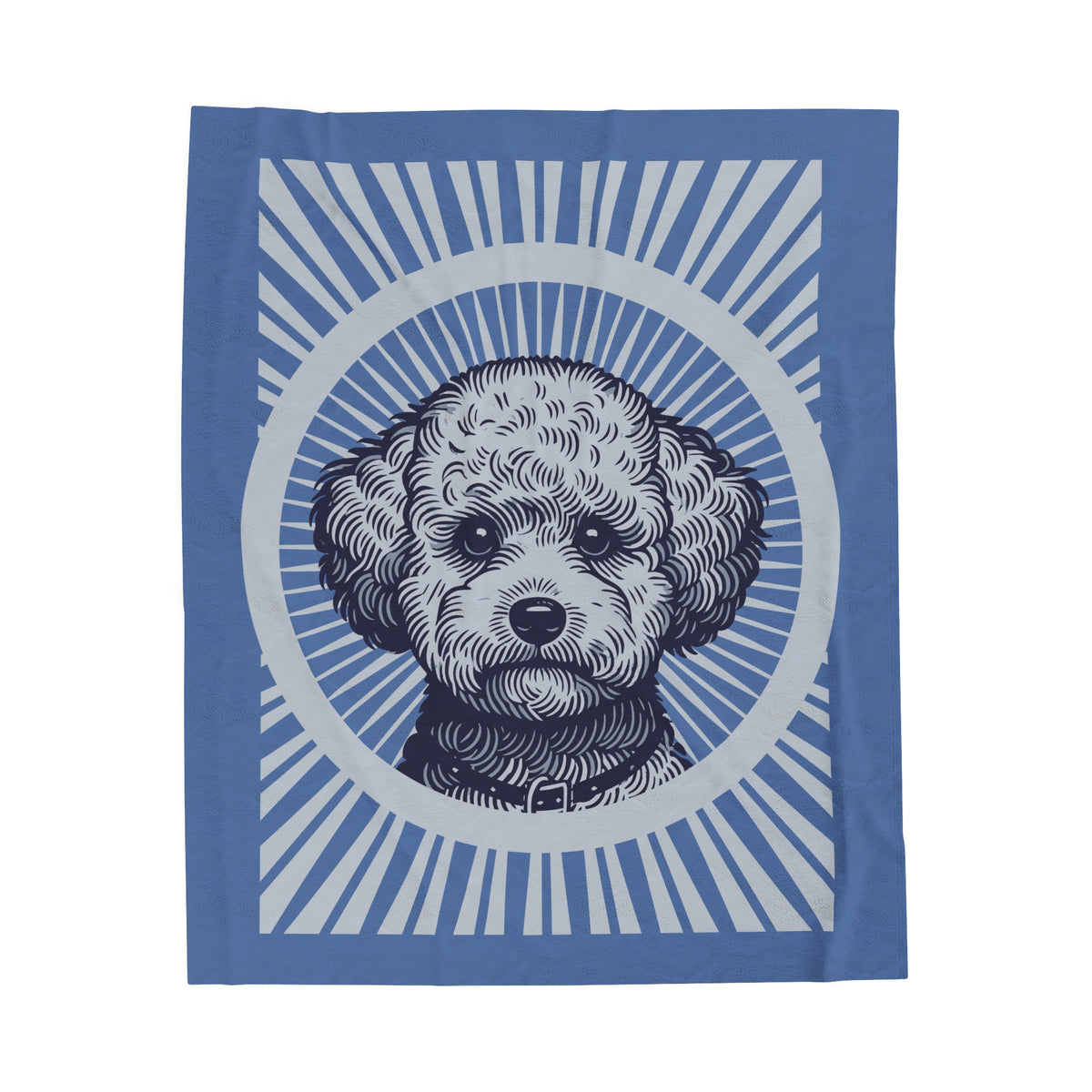 Bichon Frise Blanket — 50" × 60"