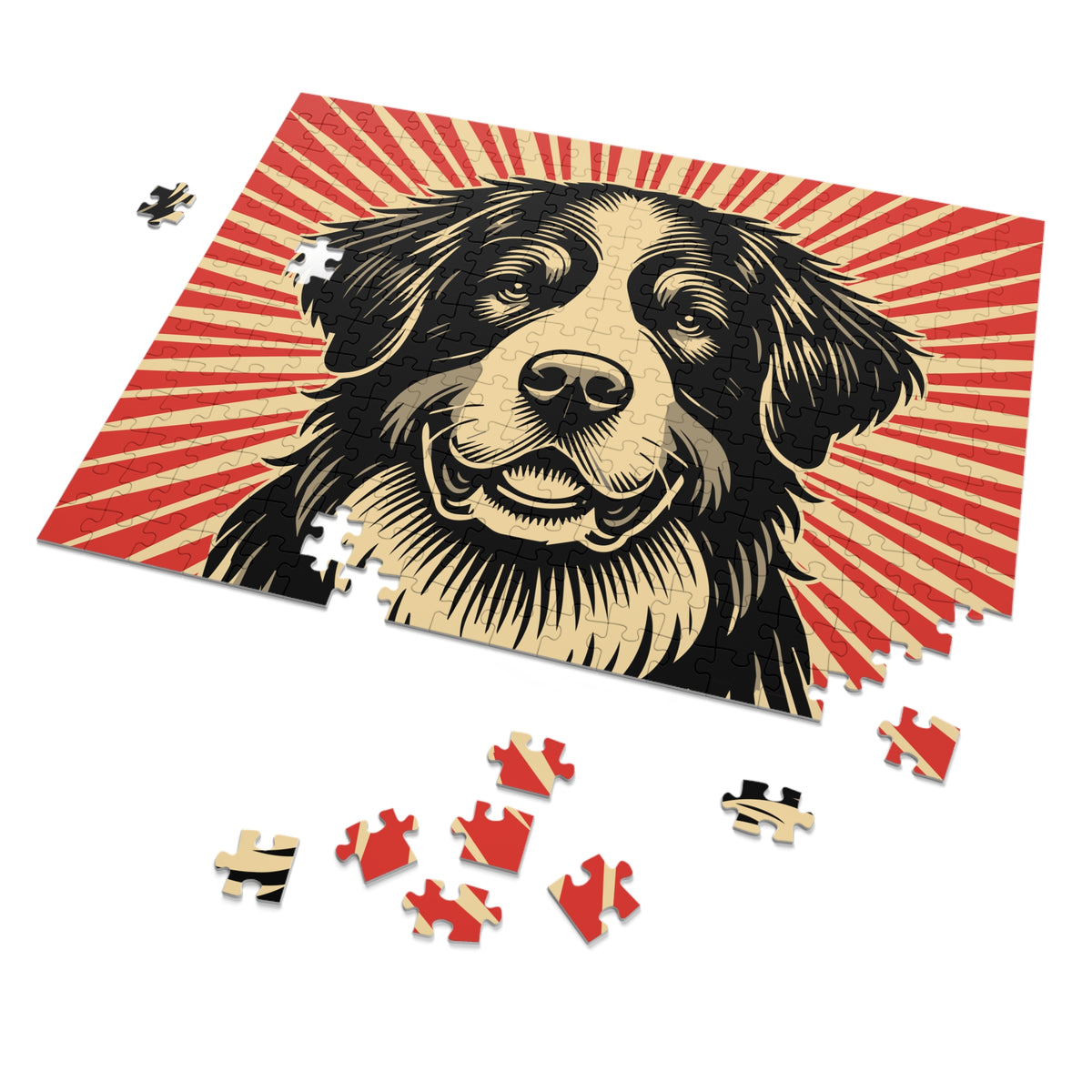 Bernese Mountain Dog Jigsaw Puzzle — view 2