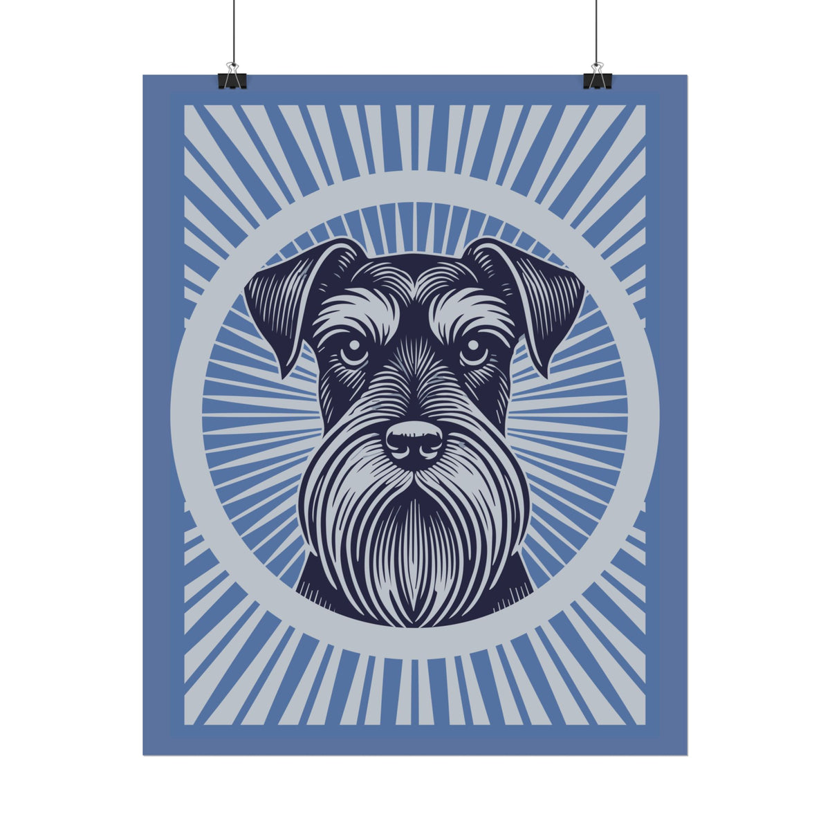 Standard Schnauzer Art Print — view 5