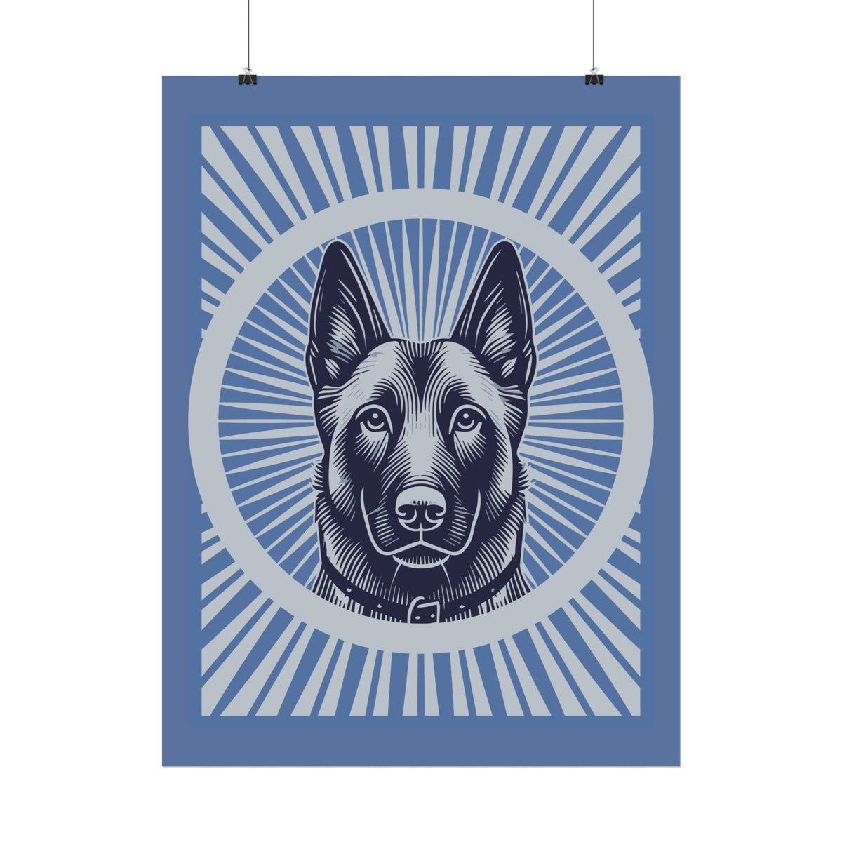 Belgian Malinois Art Print — view 11