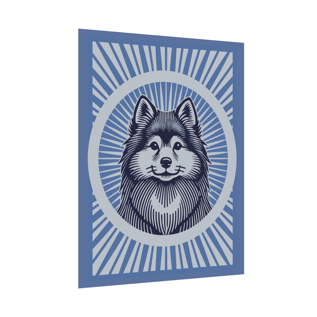 Finnish Spitz Art Print — view 6