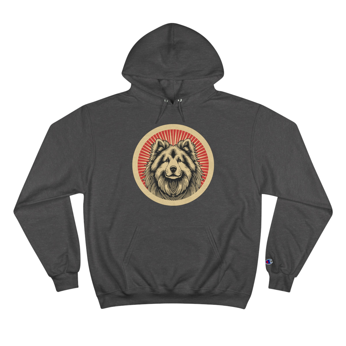 Eurasier Champion Hoodie — Charcoal Heather