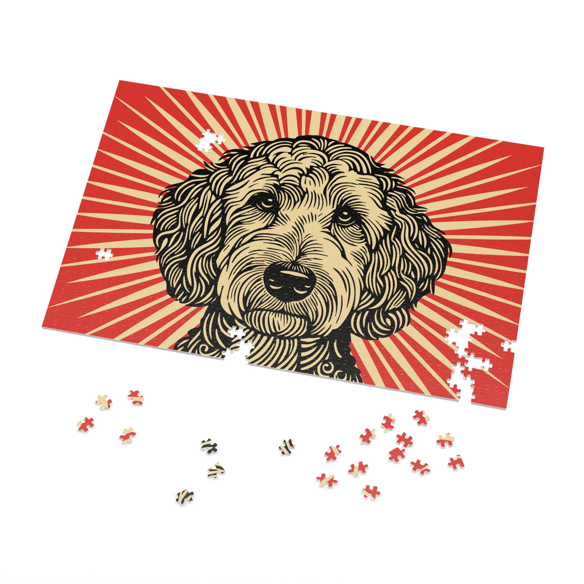 Goldendoodle Jigsaw Puzzle — view 4