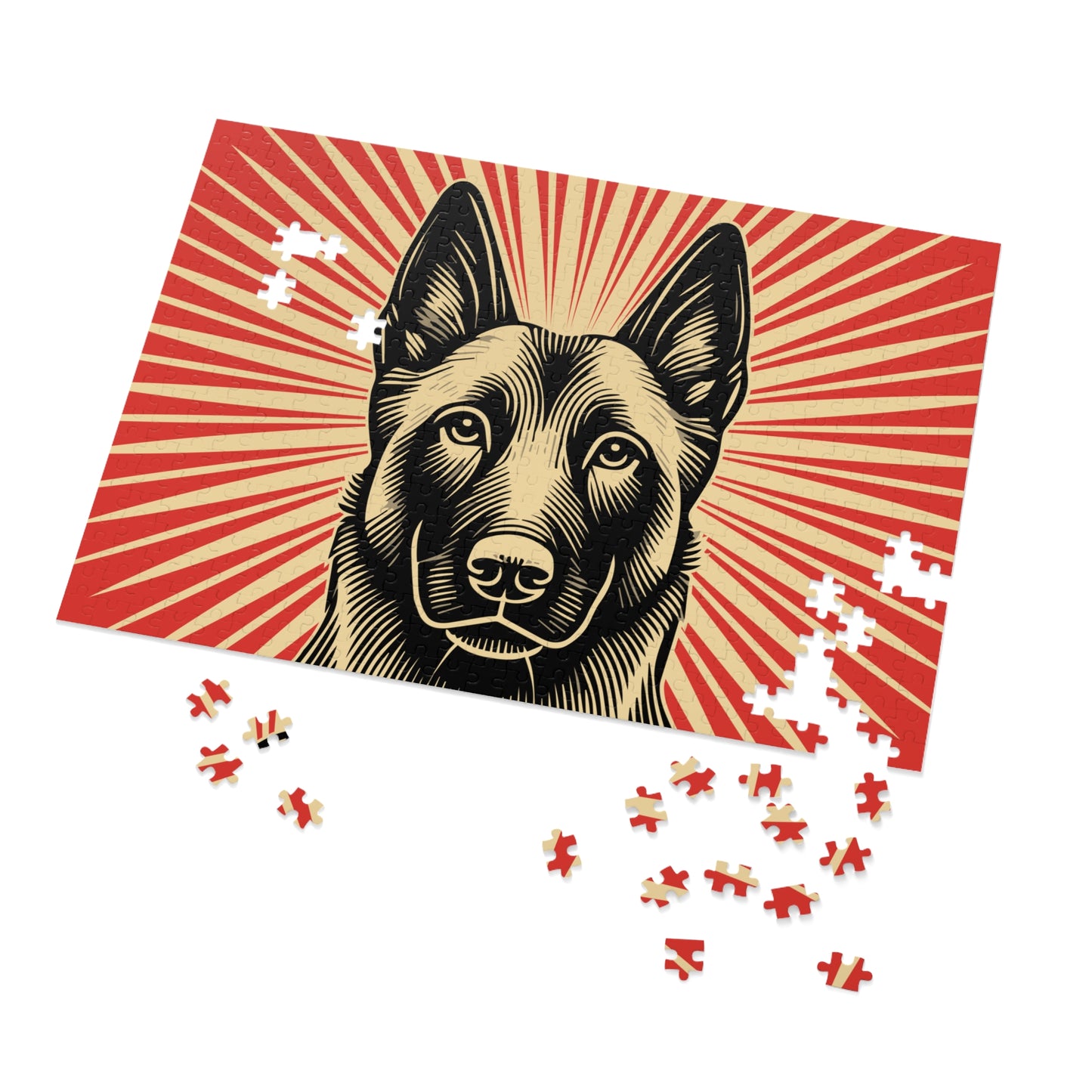 Belgian Malinois Jigsaw Puzzle