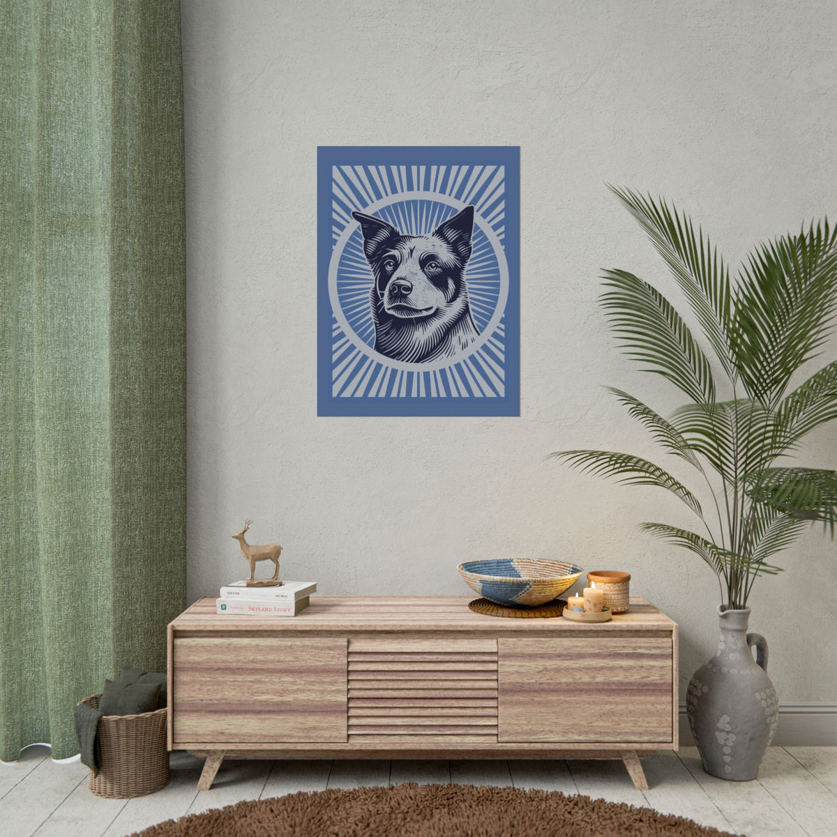 Australian Cattle Dog Art Print — view 13