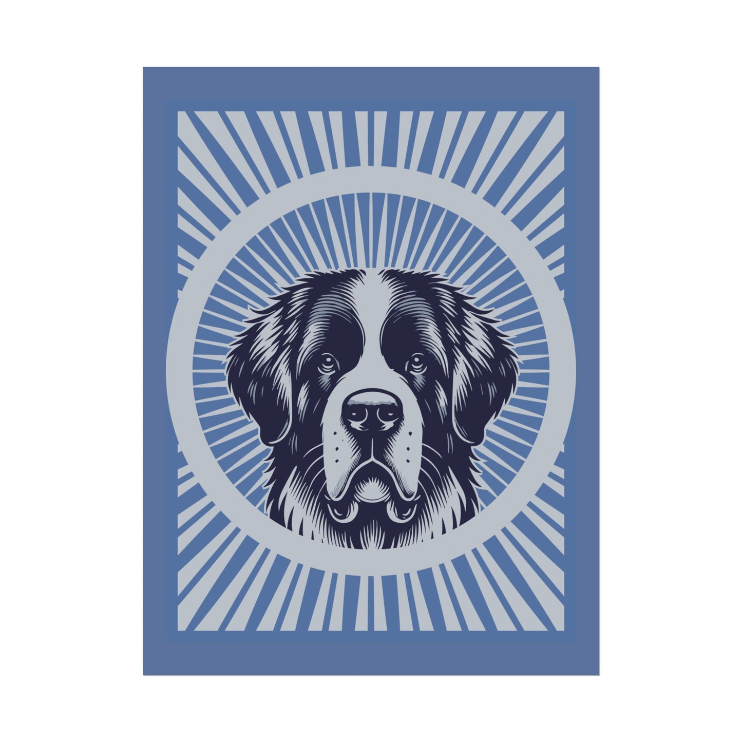 Saint Bernard Art Print