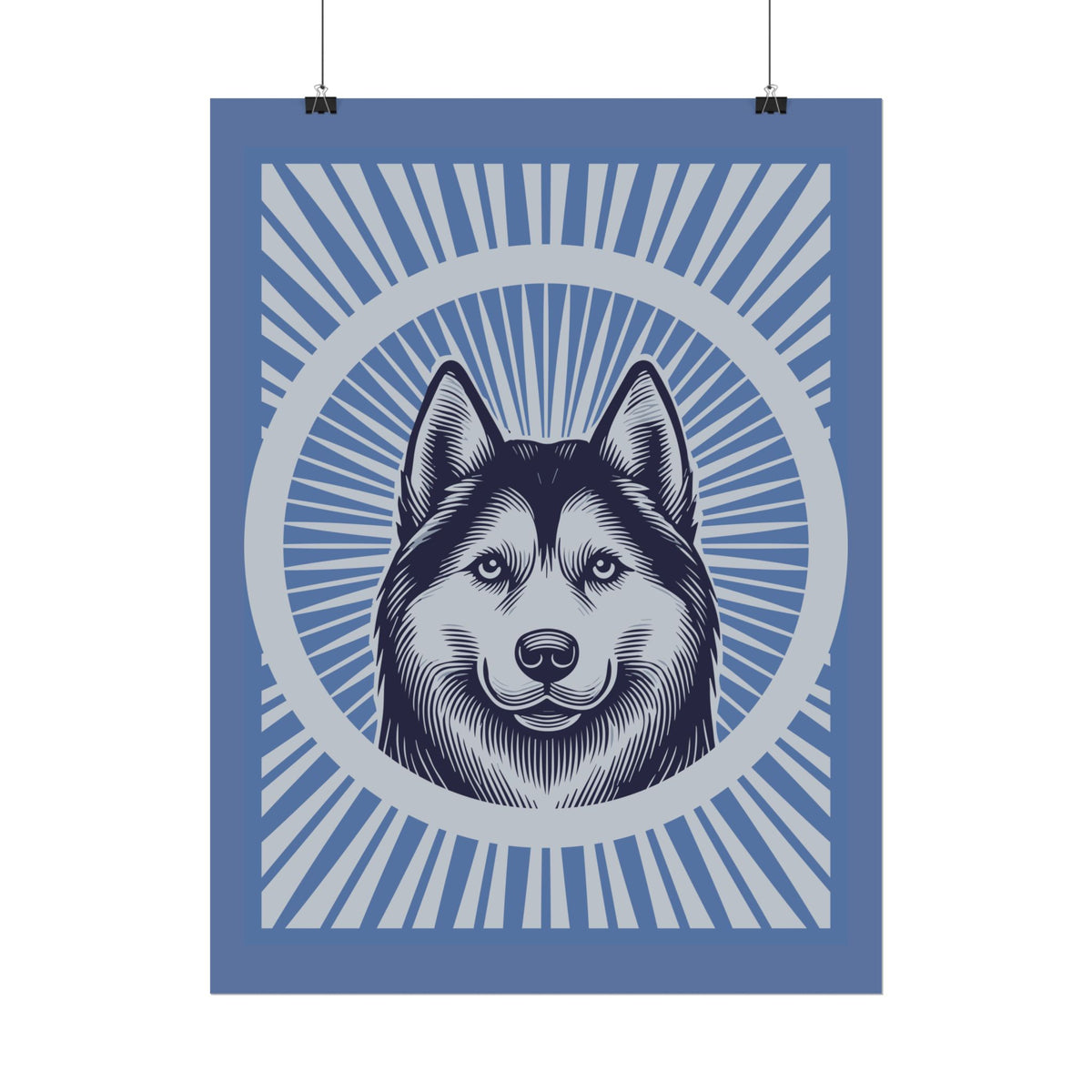 Siberian Husky Art Print — view 8