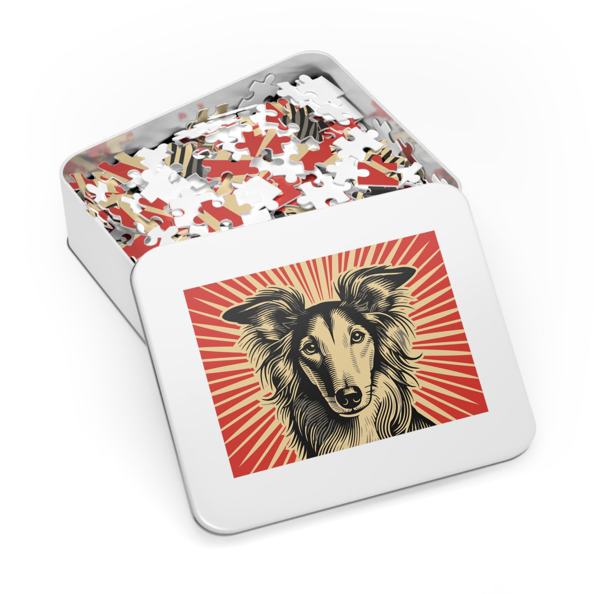 Silken Windhound Jigsaw Puzzle — view 7