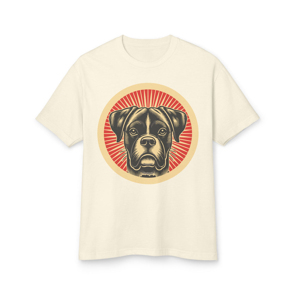 Boxer Heavyweight Tee — Faded Cream