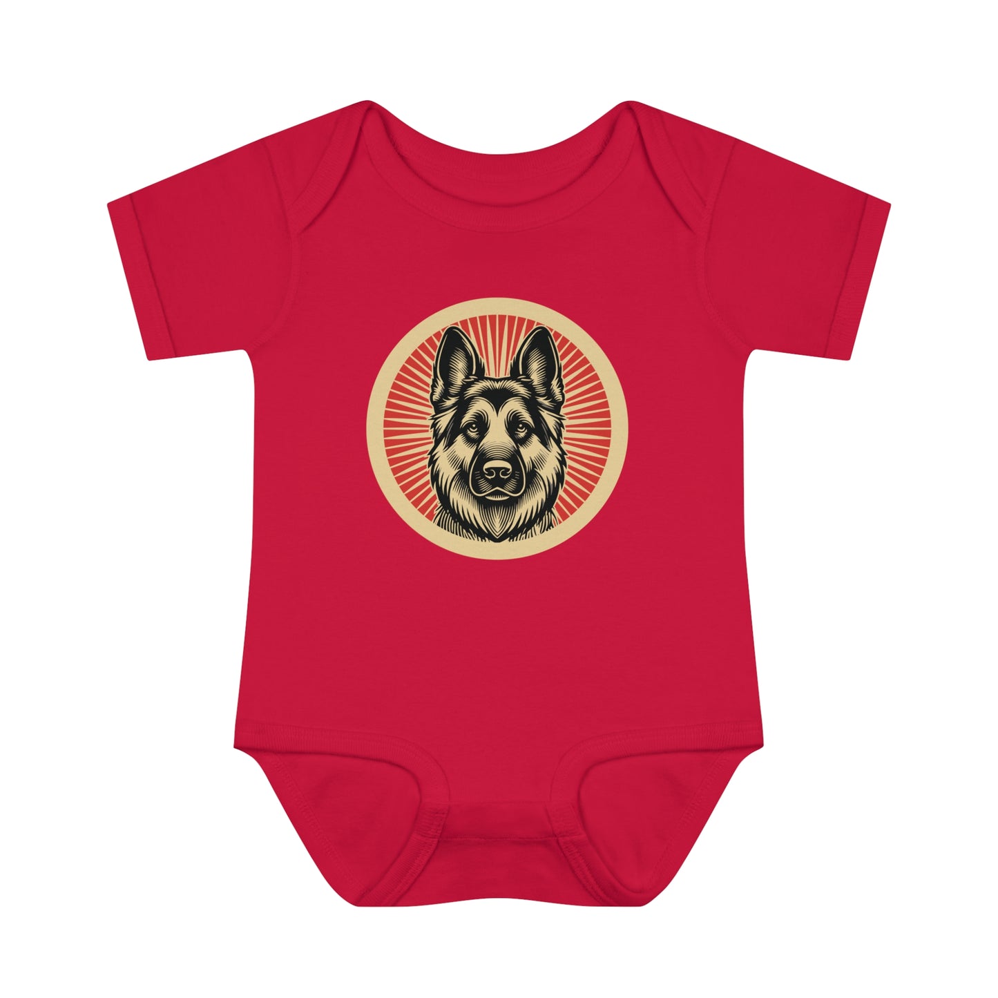 German Shepherd Infant Bodysuit