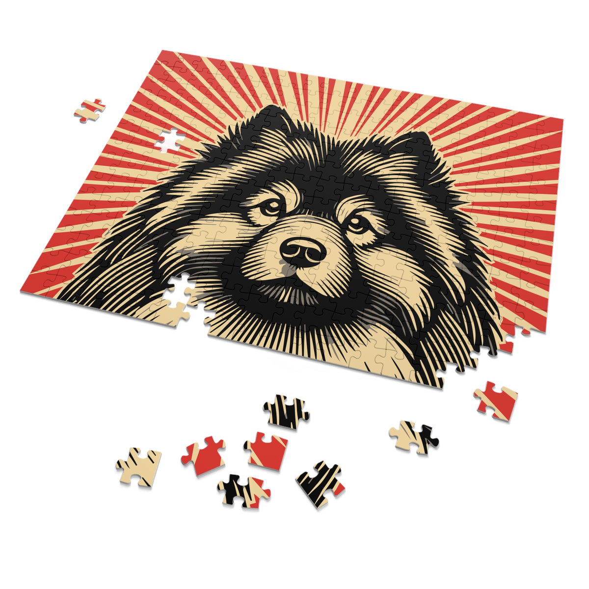 Keeshond Jigsaw Puzzle — view 2
