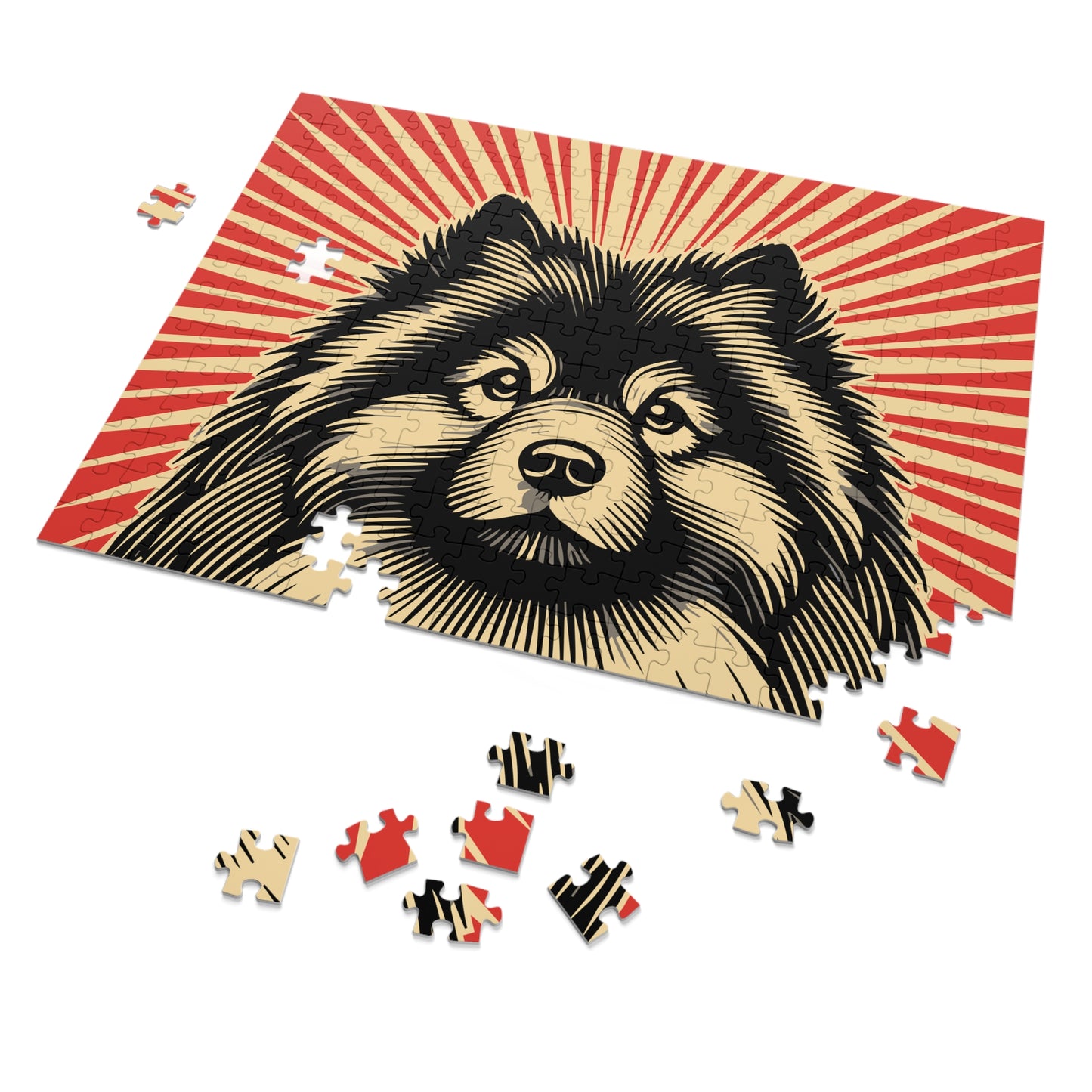 Keeshond Jigsaw Puzzle