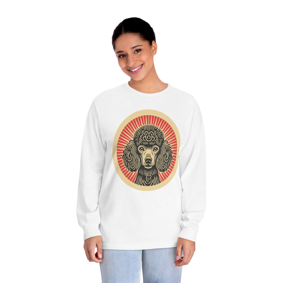 Poodle Long Sleeve Tee — view 4