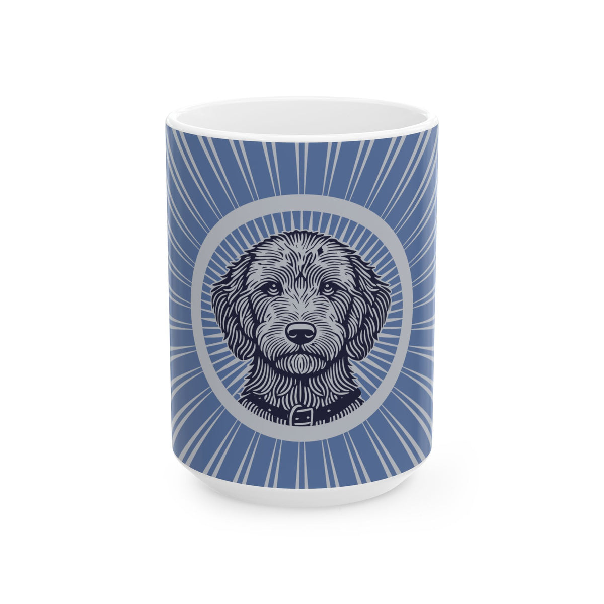 Labradoodle Ceramic Mug — 15oz