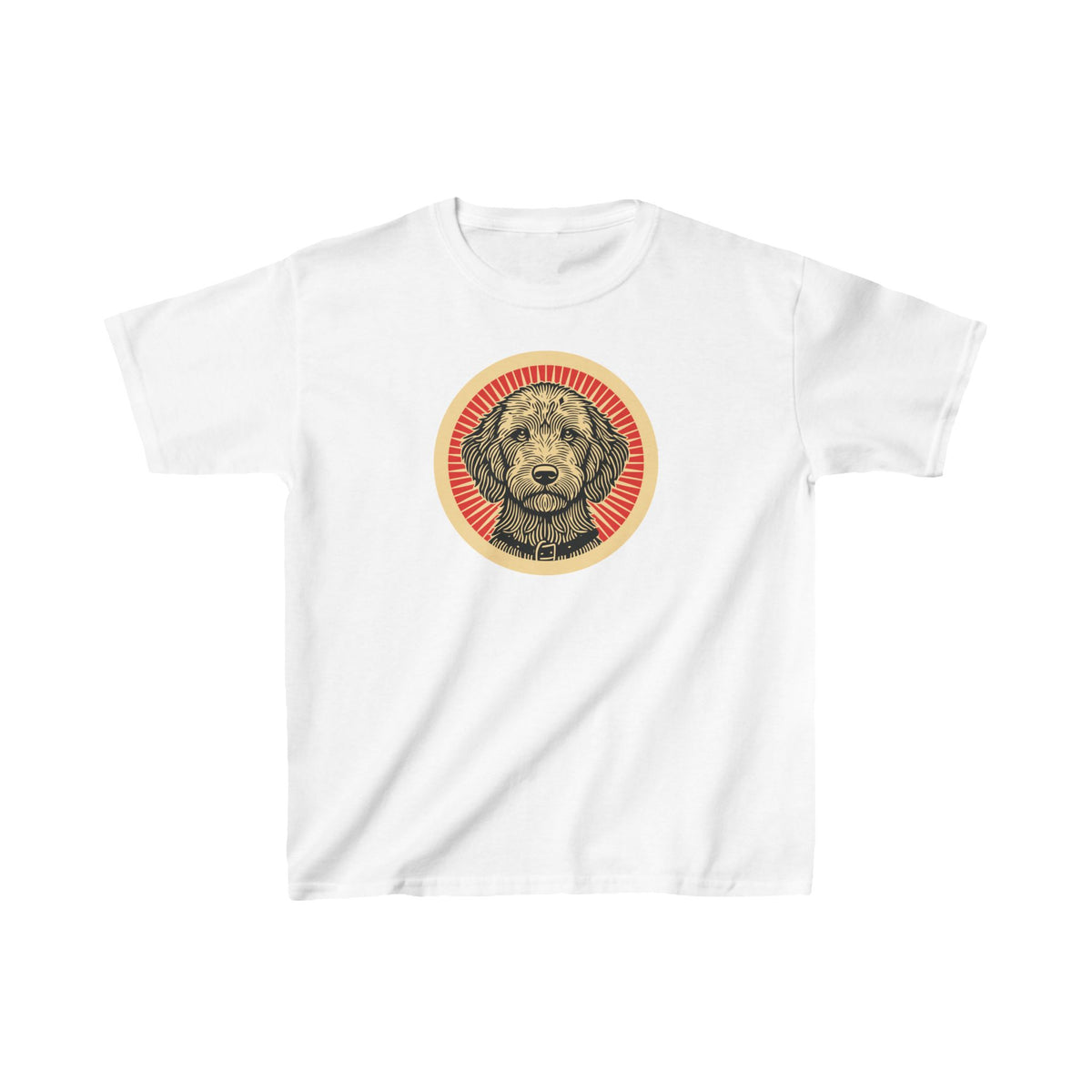 Labradoodle Kids Tee — White