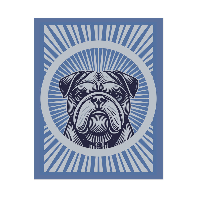 Bulldog Art Print