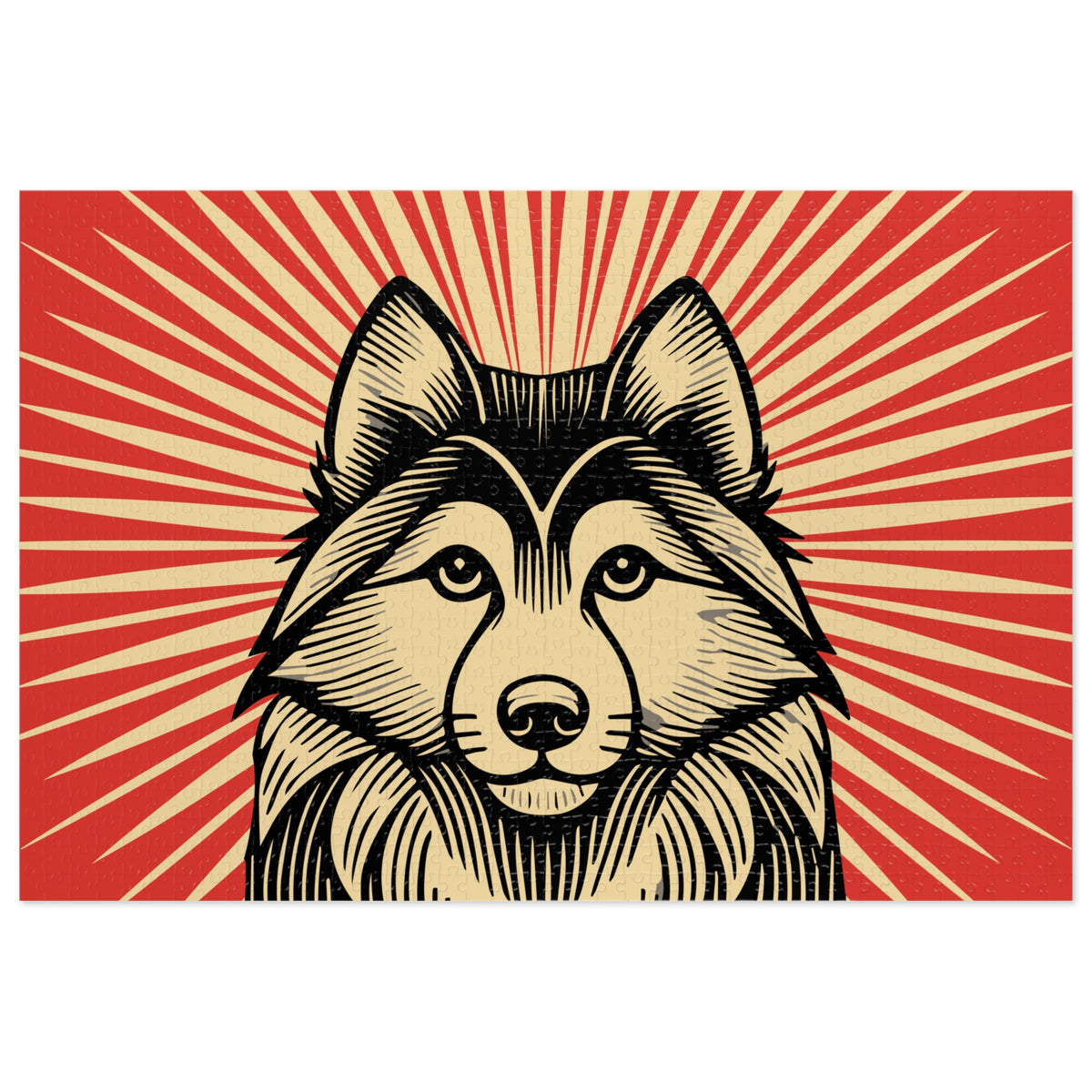 Alaskan Klee Kai Jigsaw Puzzle — 29.25" × 19.75" (1000 pcs)