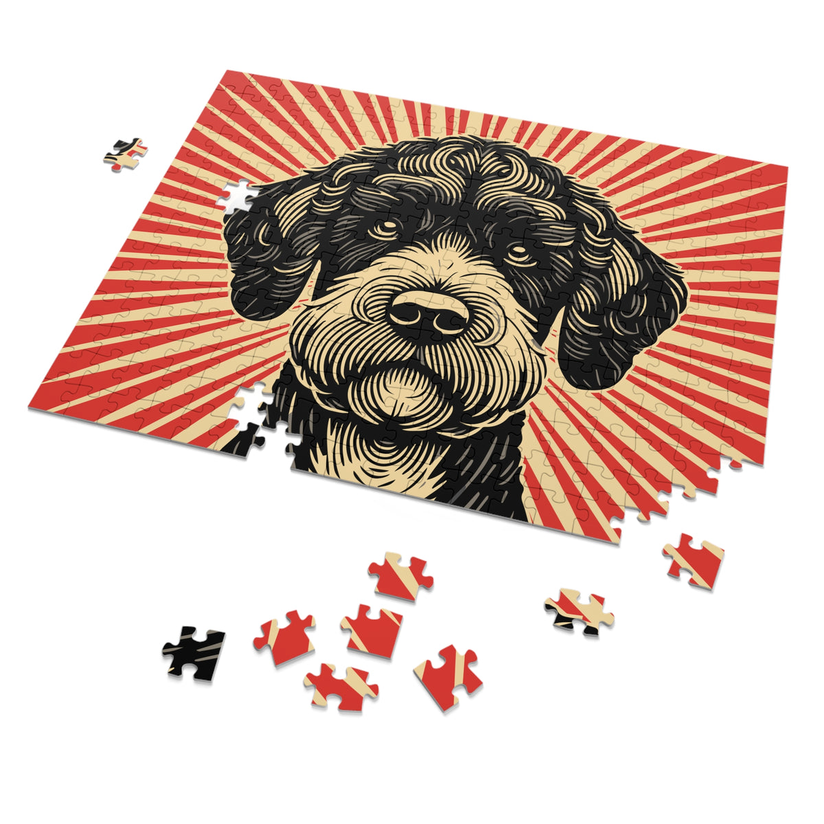 Boxerdoodle Jigsaw Puzzle — view 2