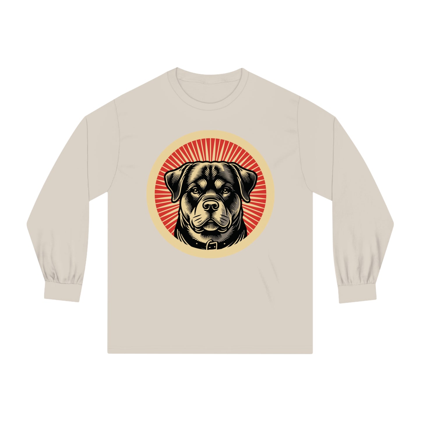 Rottweiler Long Sleeve Tee for Adults