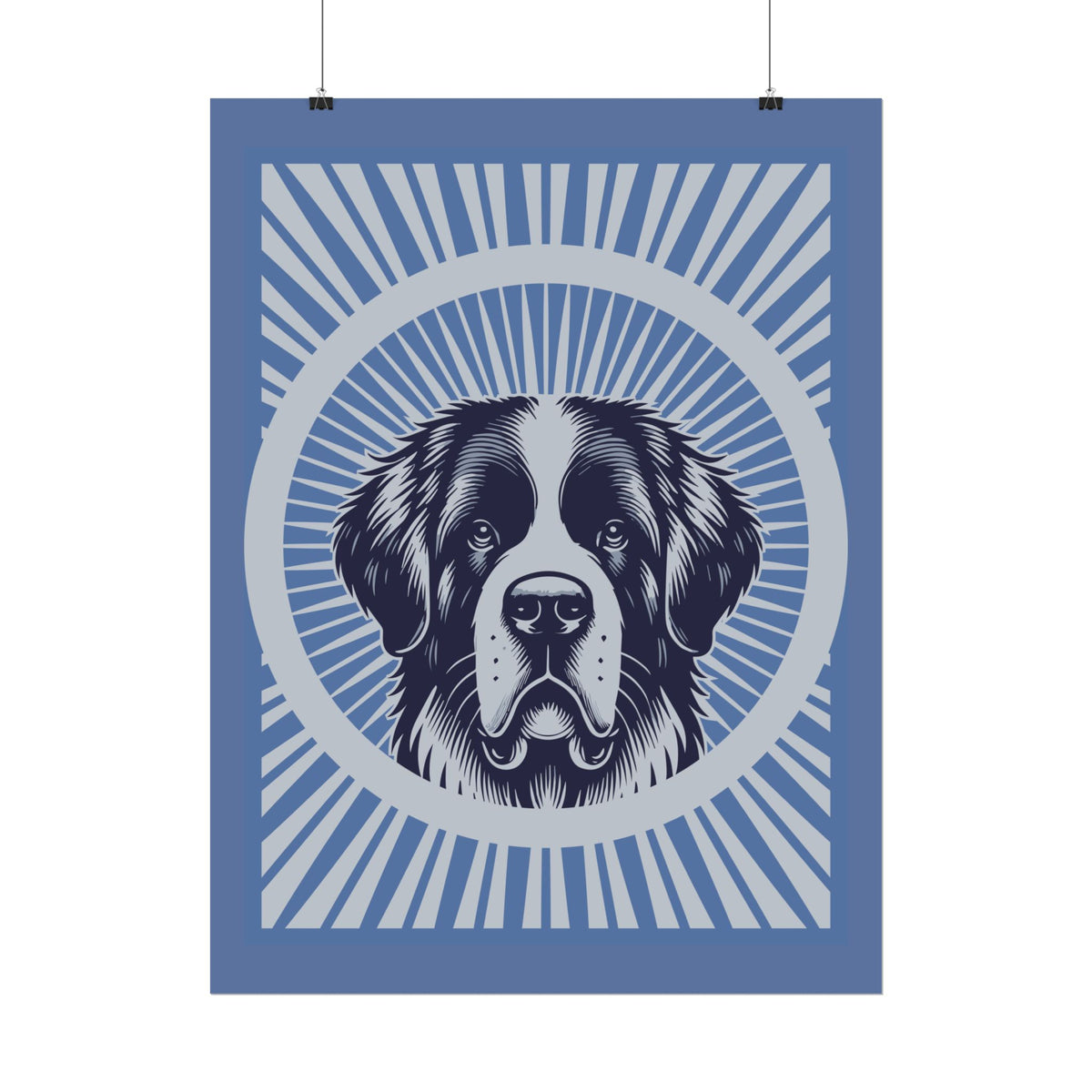 Saint Bernard Art Print — view 11