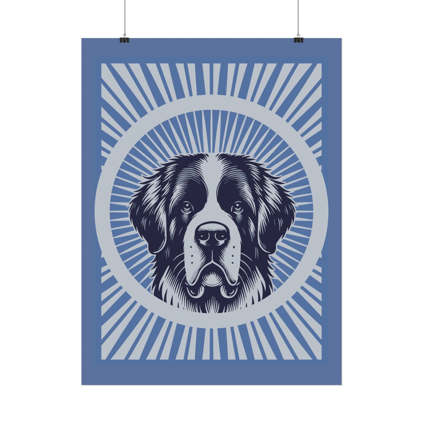 Saint Bernard Art Print