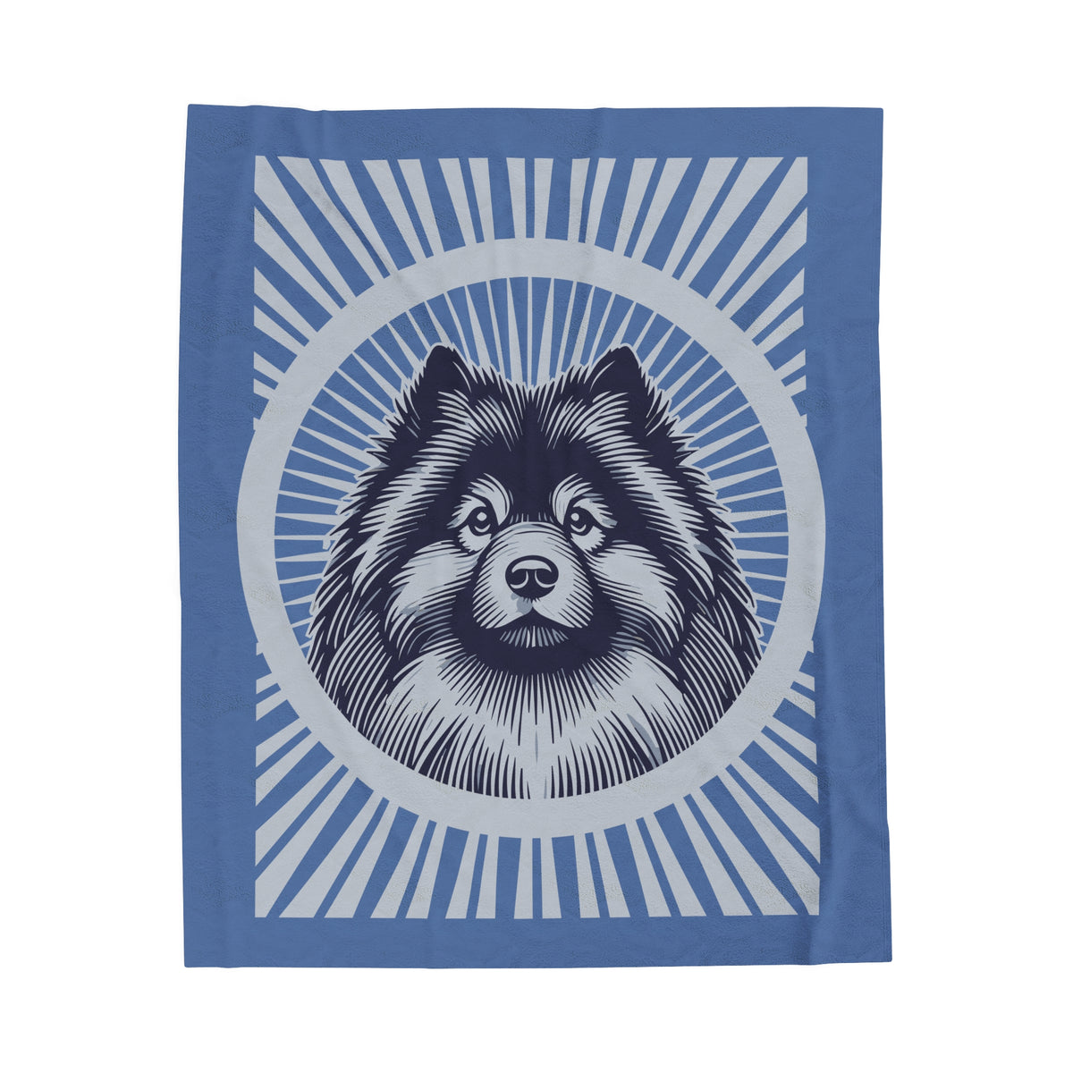 Keeshond Blanket — 50" × 60"