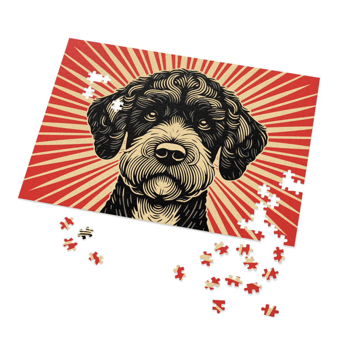 Boxerdoodle Jigsaw Puzzle — view 6
