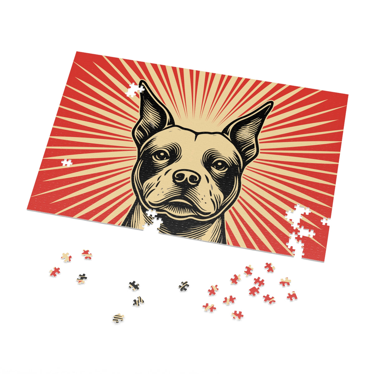 Staffordshire Bull Terrier Jigsaw Puzzle — view 4