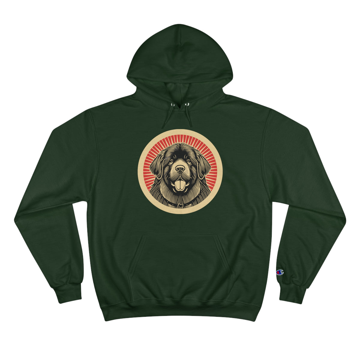Newfoundland Champion Hoodie — Dark Green