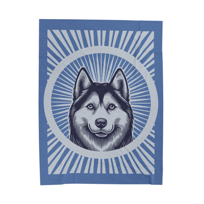 Siberian Husky Blanket