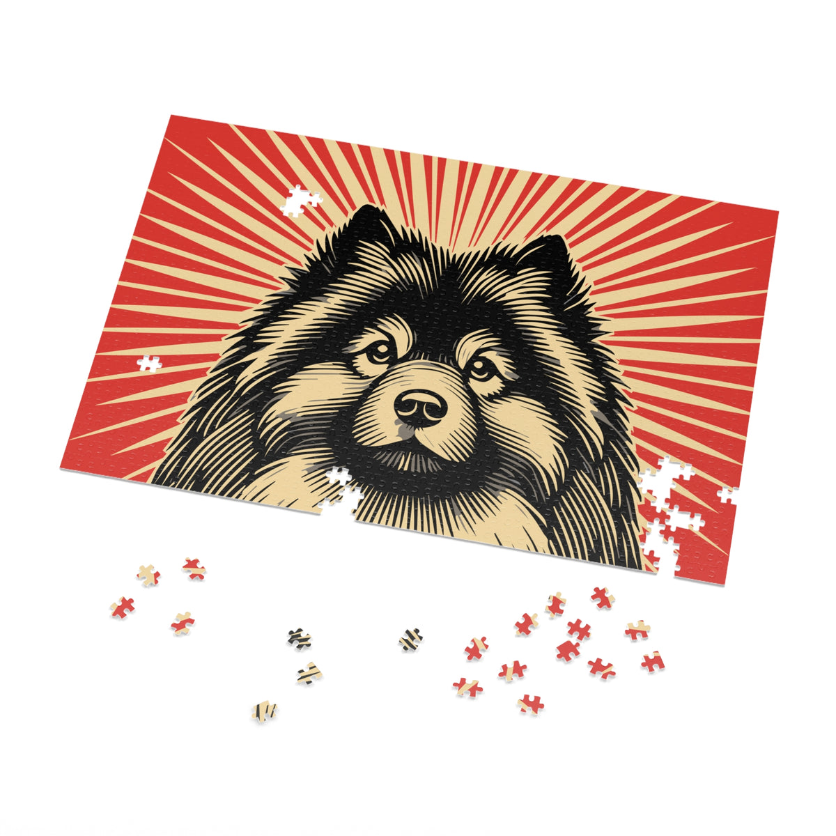 Keeshond Jigsaw Puzzle — view 4