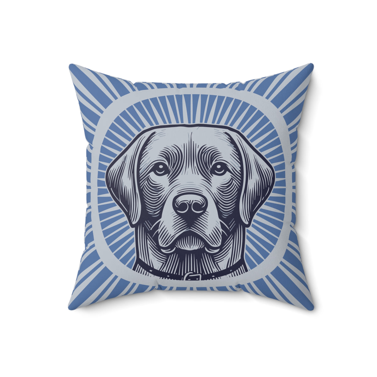 Labrador Retriever Pillow — 18" × 18"