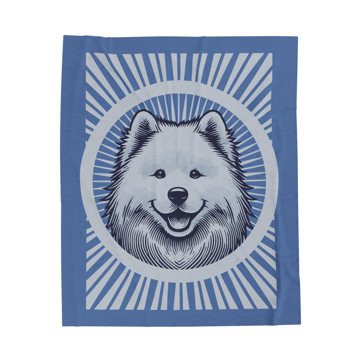 Samoyed Blanket — 50" × 60"