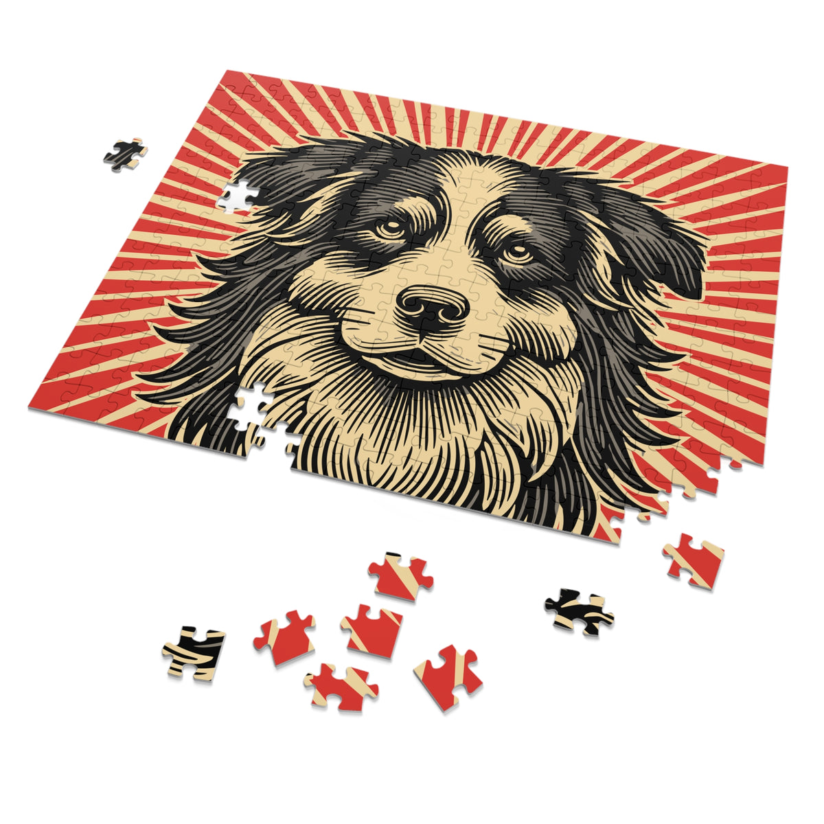 Border Collie Jigsaw Puzzle — view 2