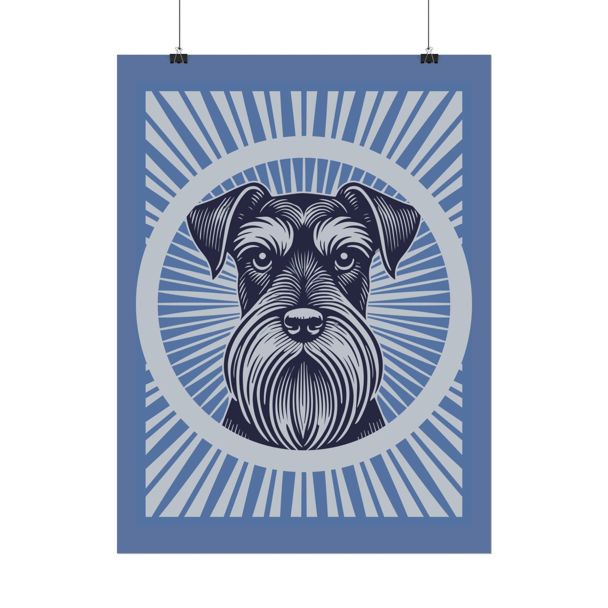Standard Schnauzer Art Print — view 8