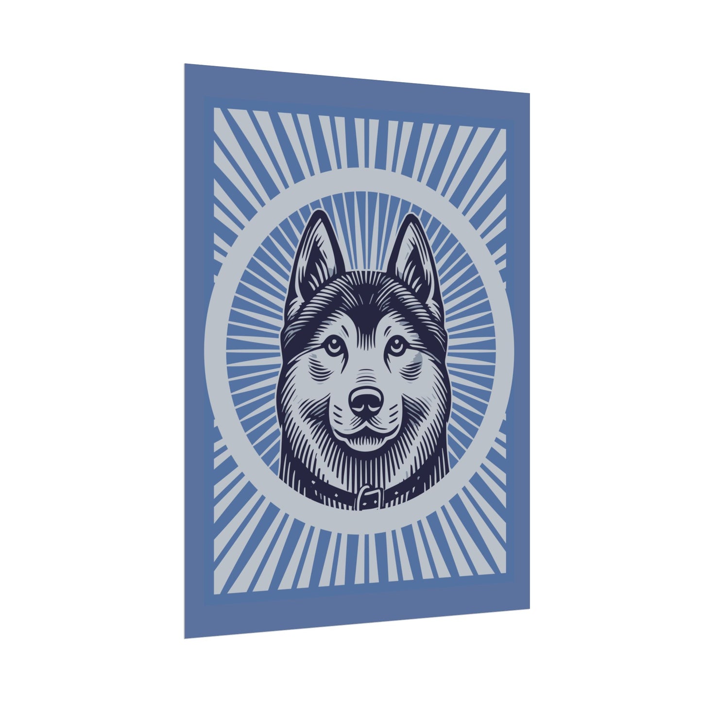 Norwegian Elkhound Art Print