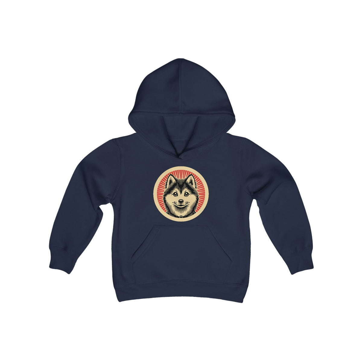 Pomsky Kids Hoodie — XL
