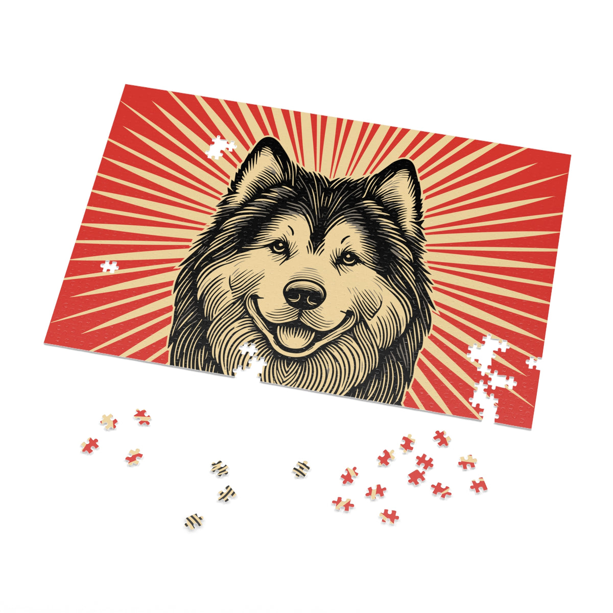 Alaskan Malamute Jigsaw Puzzle — view 4