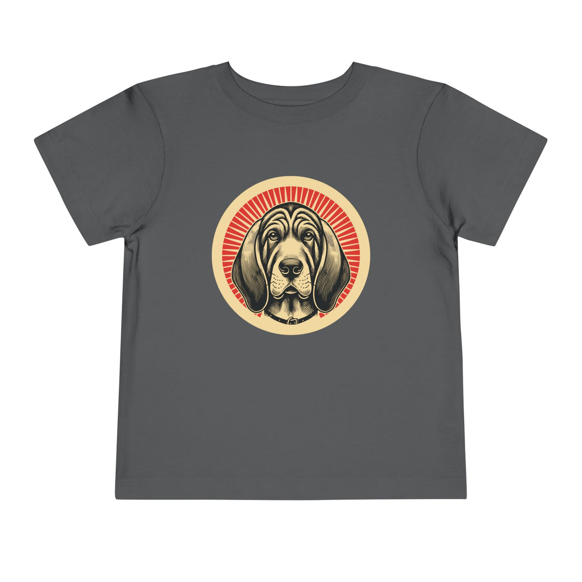 Bloodhound Toddler Tee — Asphalt