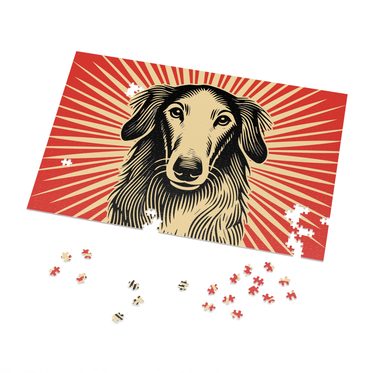 Borzoi Jigsaw Puzzle — view 4