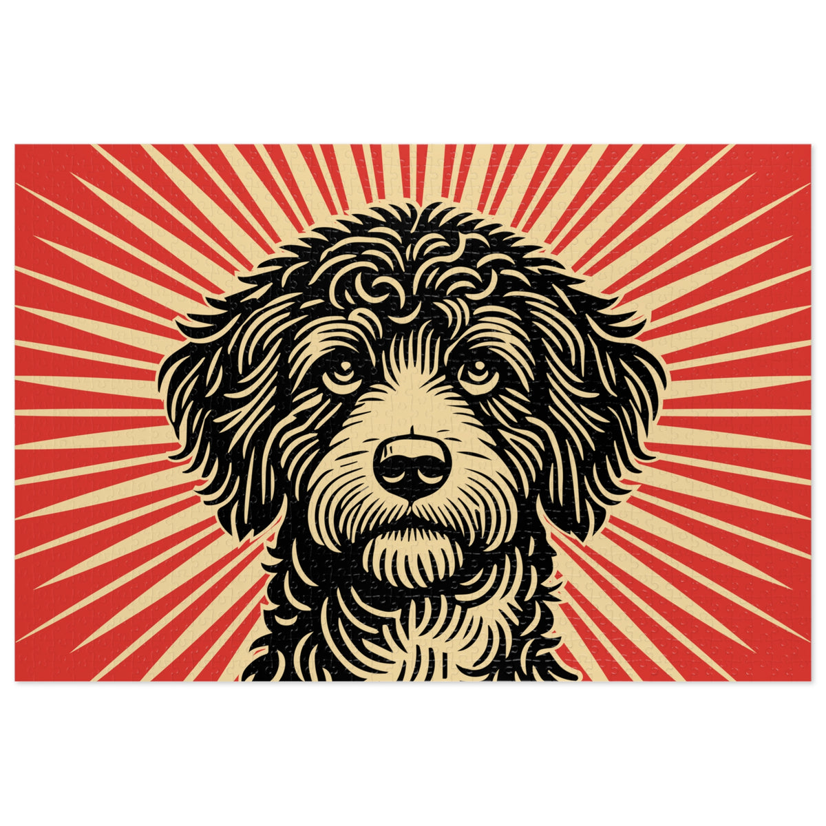 Bordoodle Jigsaw Puzzle — 29.25" × 19.75" (1000 pcs)