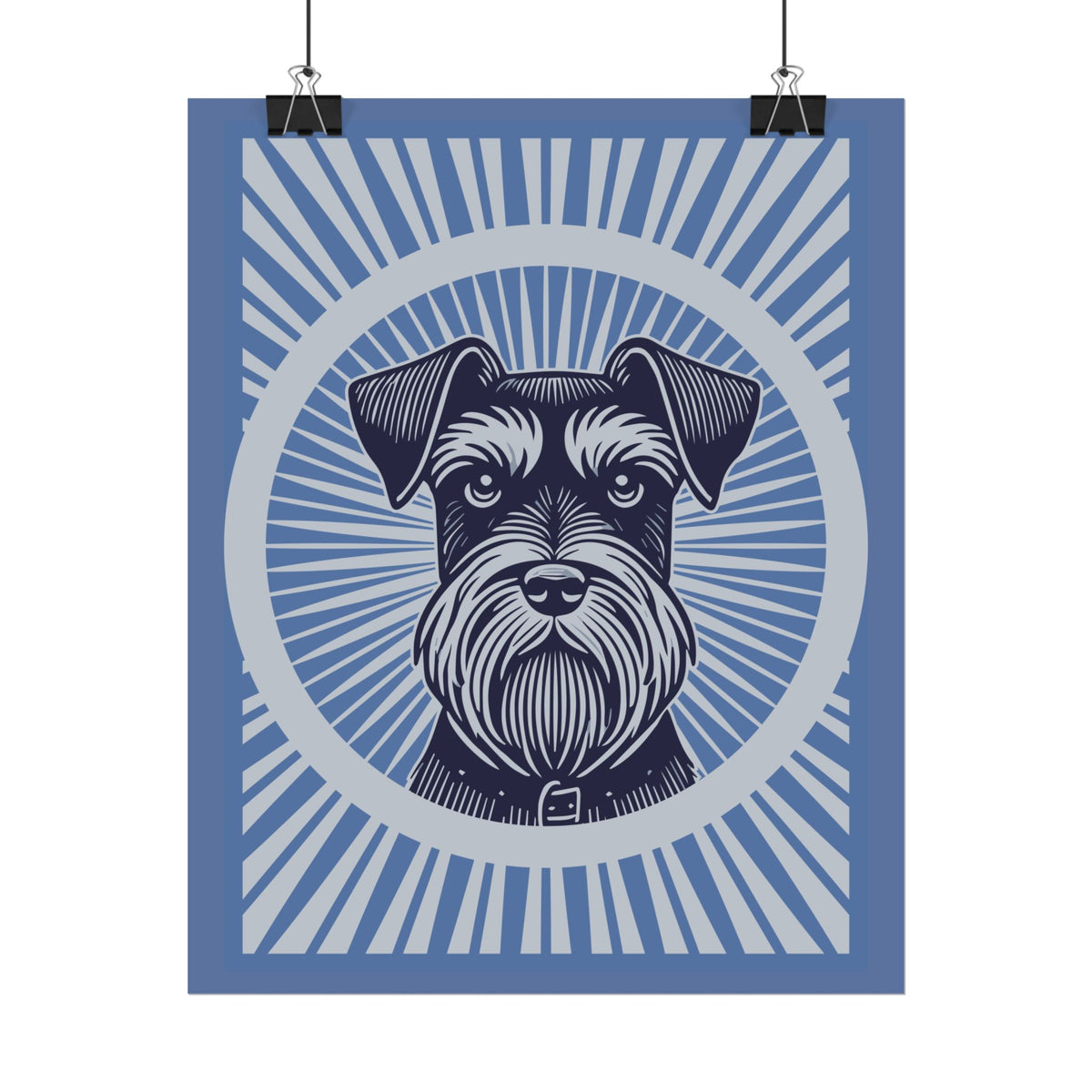 Miniature Schnauzer Art Print — view 2