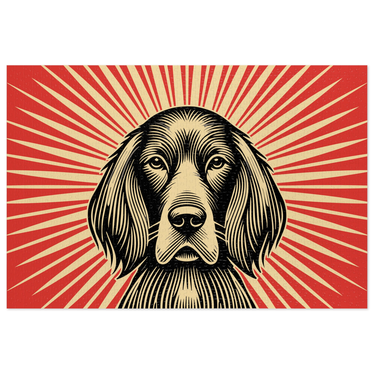 Irish Setter Jigsaw Puzzle — 29.25" × 19.75" (1000 pcs)