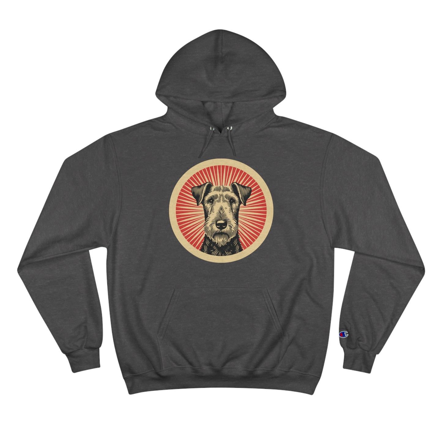 Airedale Terrier Hoodie for Adults