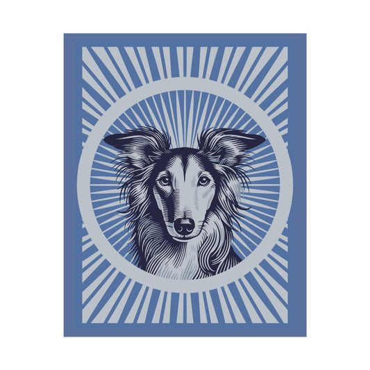 Silken Windhound Art Print